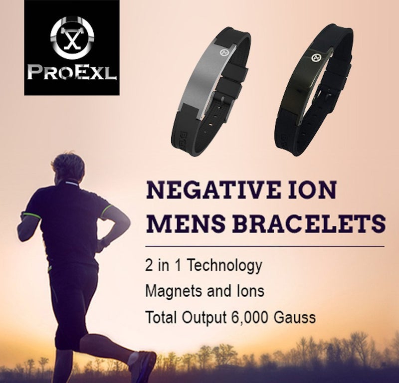 PROEXLÂ® Sports Golf Magnetic Bracelet (Black) - Image 3